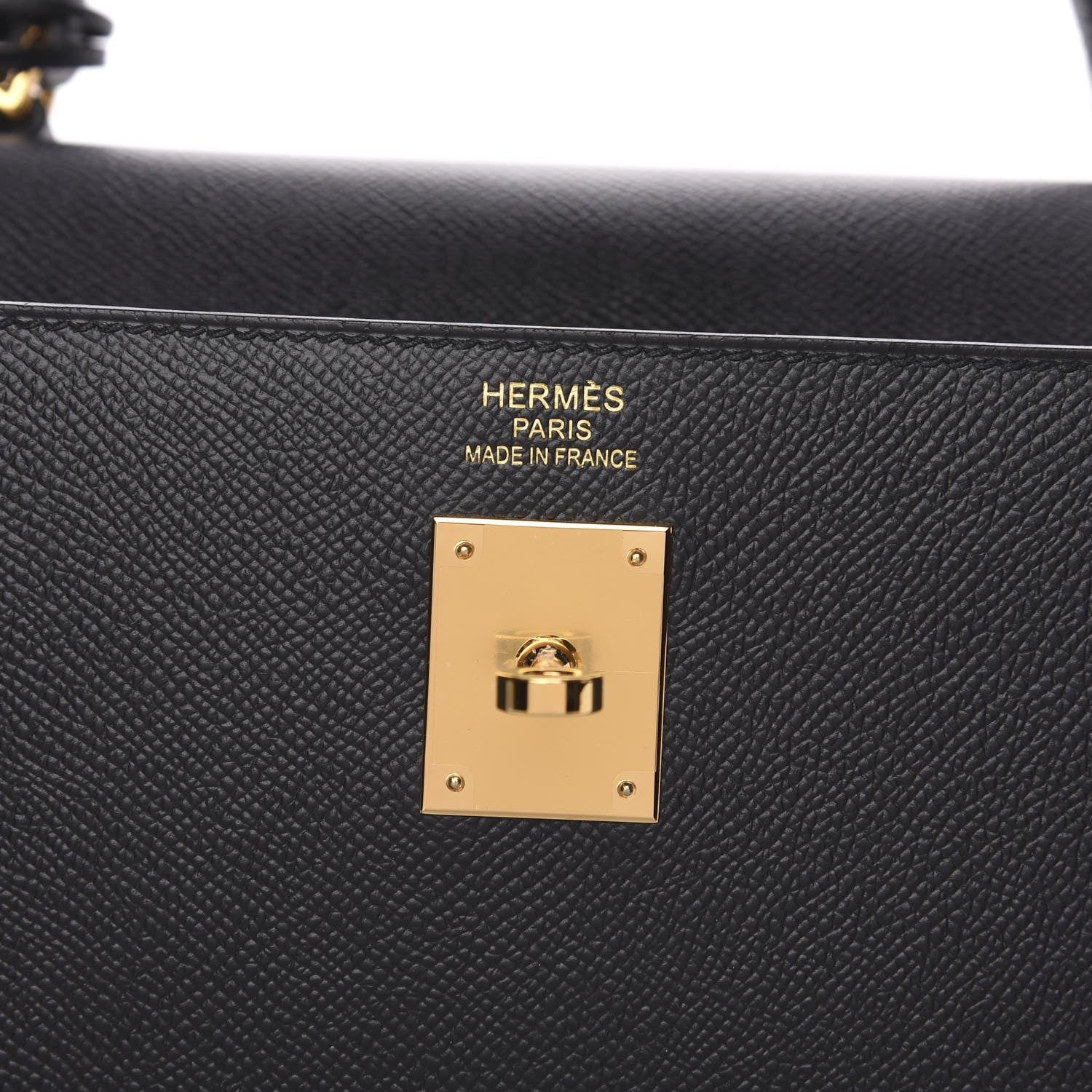 Hermes Epsom Kelly Sellier 35 Black 6 of 10