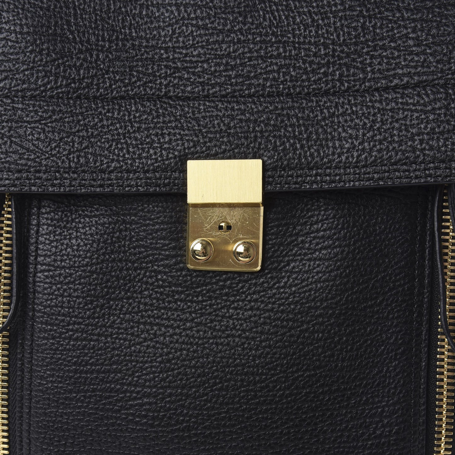 3.1 Textured Calfskin Pashli Backpack Black