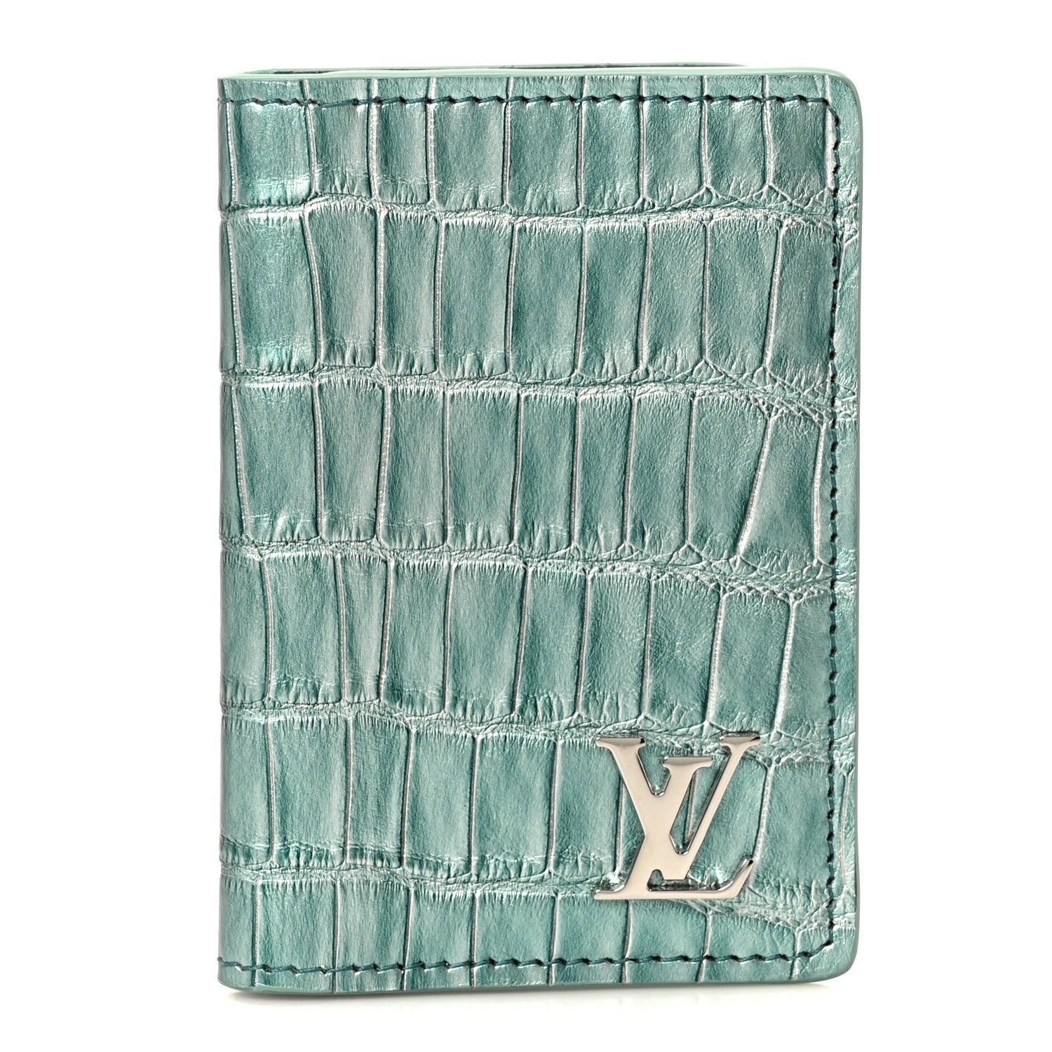 Louis Vuitton Crocodile Pocket Organizer Bleu Pool 1891629