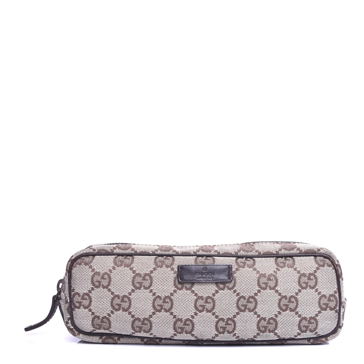 Gucci Monogram Small Cosmetic Case Dark Brown 1 of 7