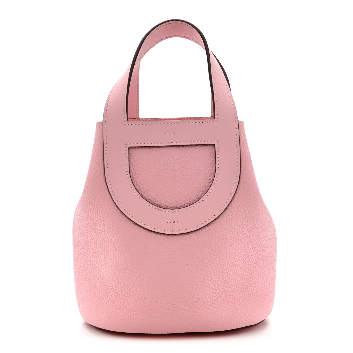 Hermes Taurillon Clemence Swift In-The-Loop 18 Bag Rose Sakura