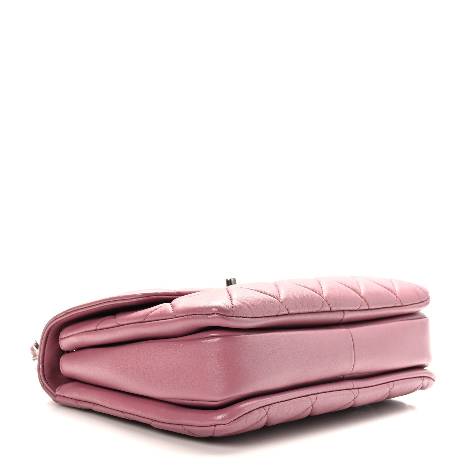 Chanel Lambskin Quilted Small Trendy CC Flap Dual Handle Bag Purple 4 of 10