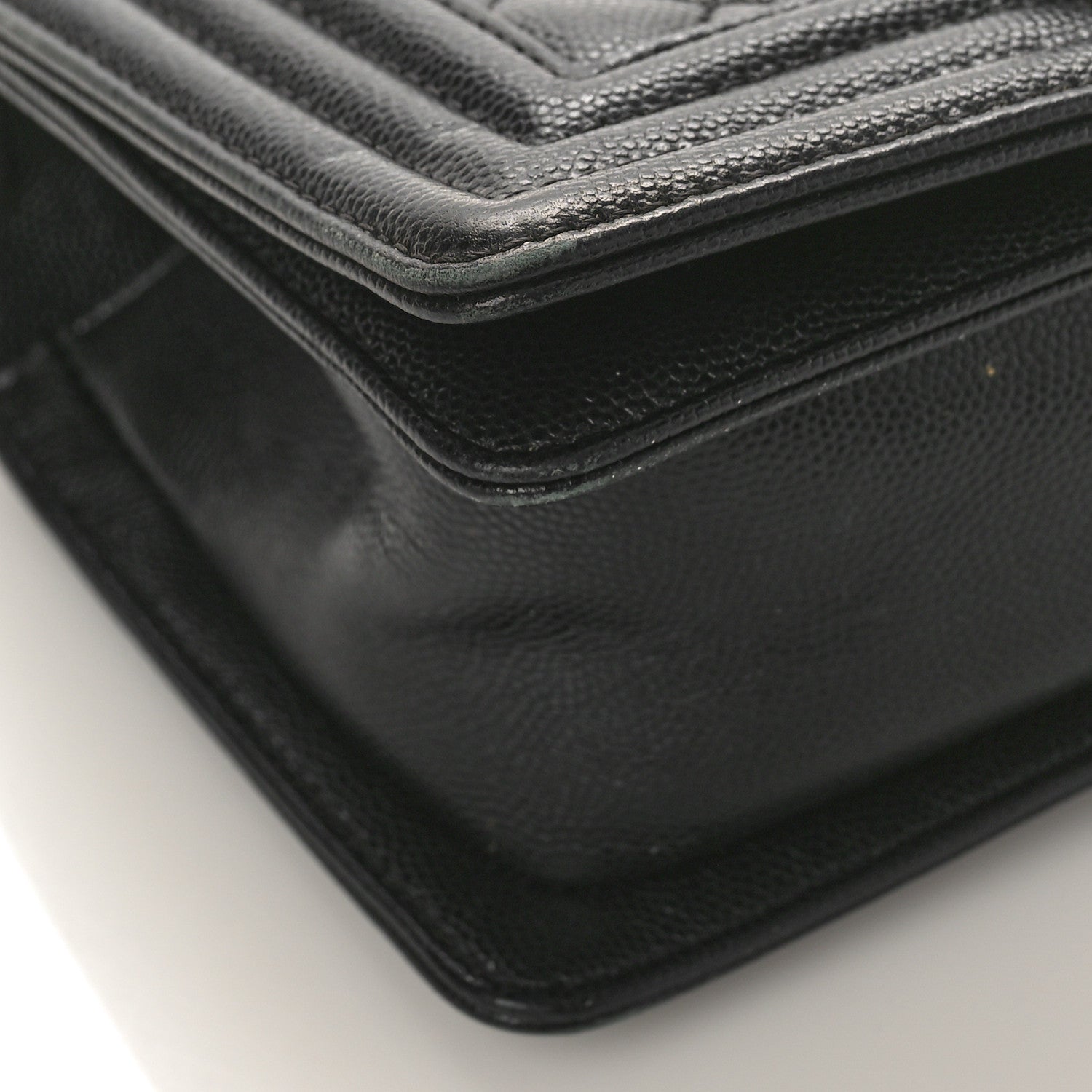 Chanel Caviar Quilted Small Boy Flap Black 9 of 10