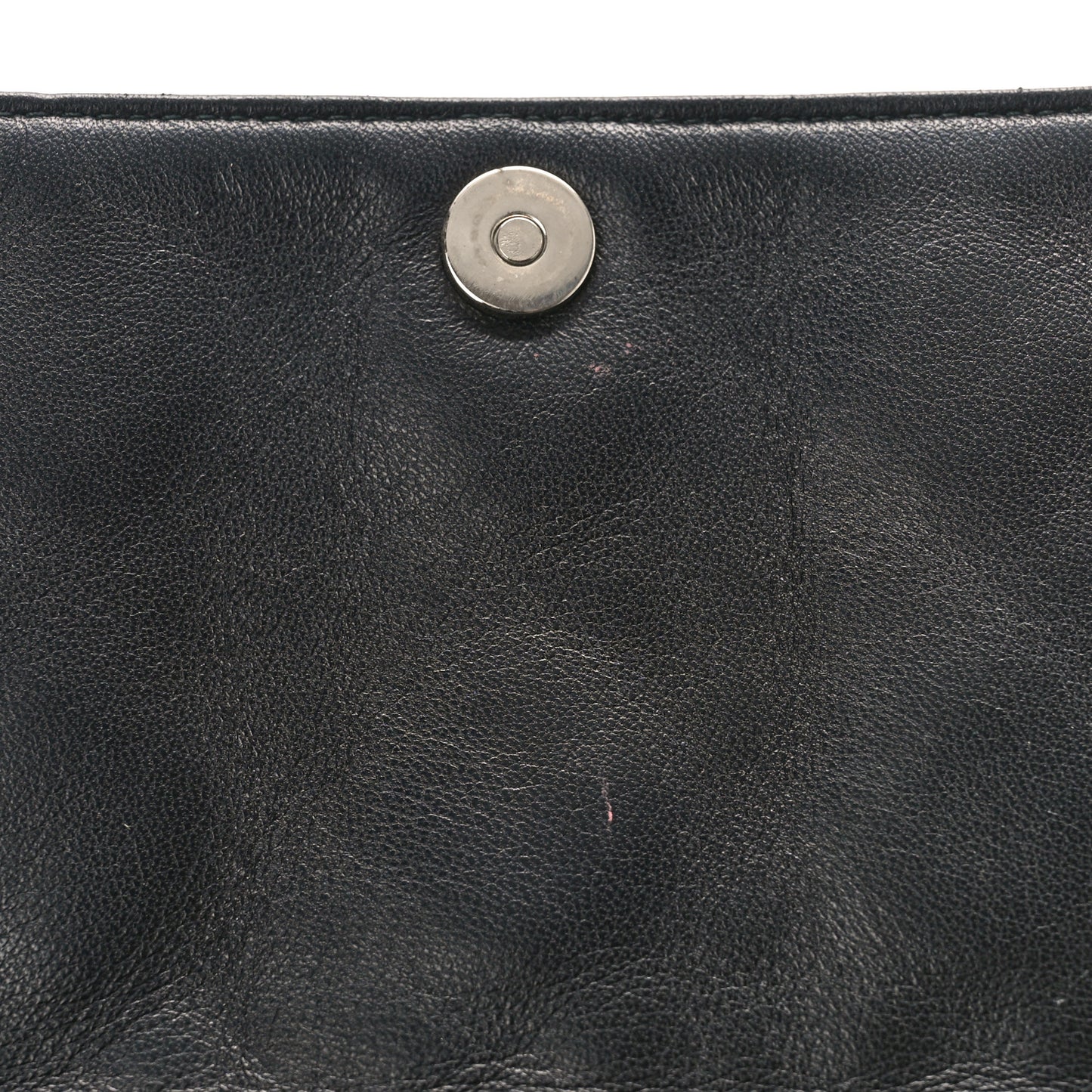 Patent Cannage LADY DIOR Clutch Black