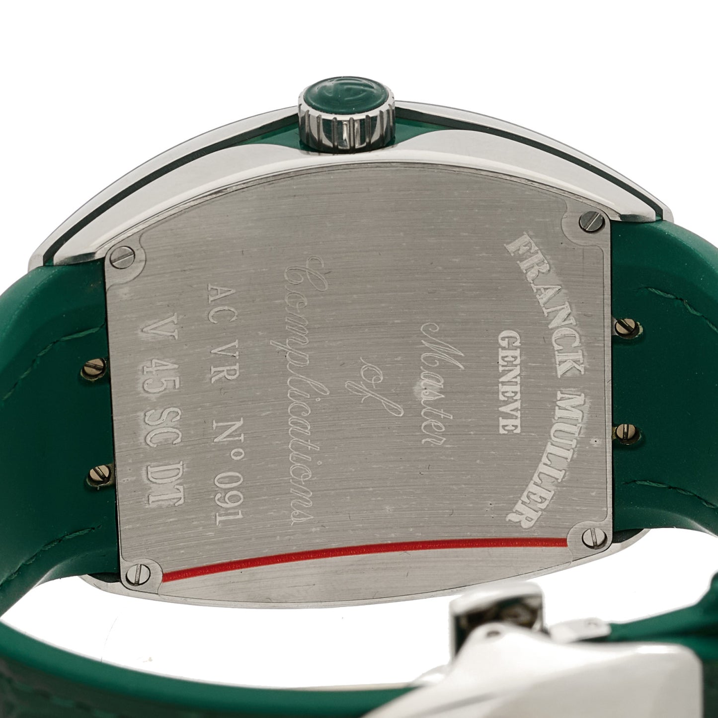 Stainless Steel Alligator 45mm Vanguard Automatic Watch Green V45SCDT