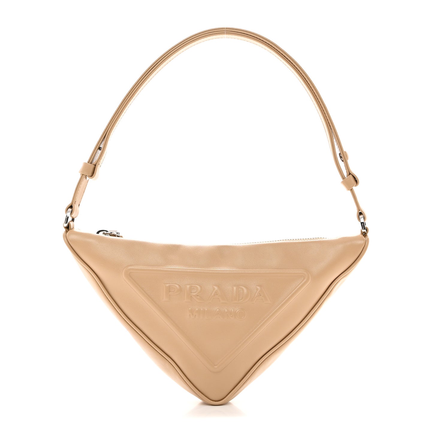 Grace Lux Triangle Pouch Sabbia