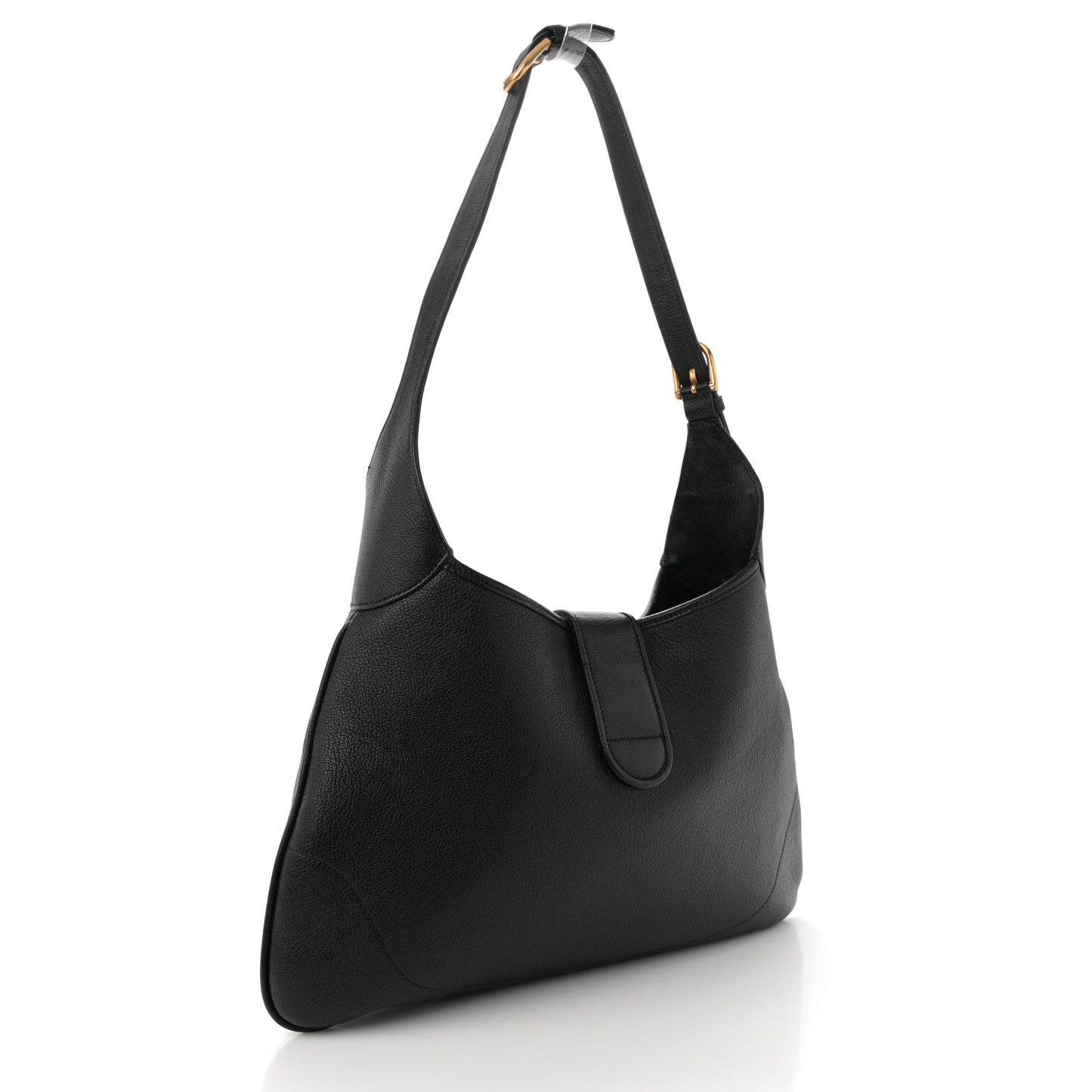 Goatskin Medium Aphrodite Shoulder Bag Black