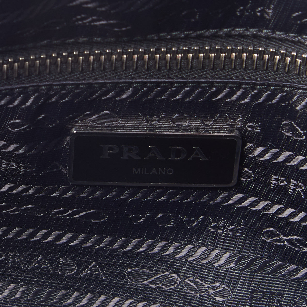 Tessuto Nylon Nappa Tote Navy Black
