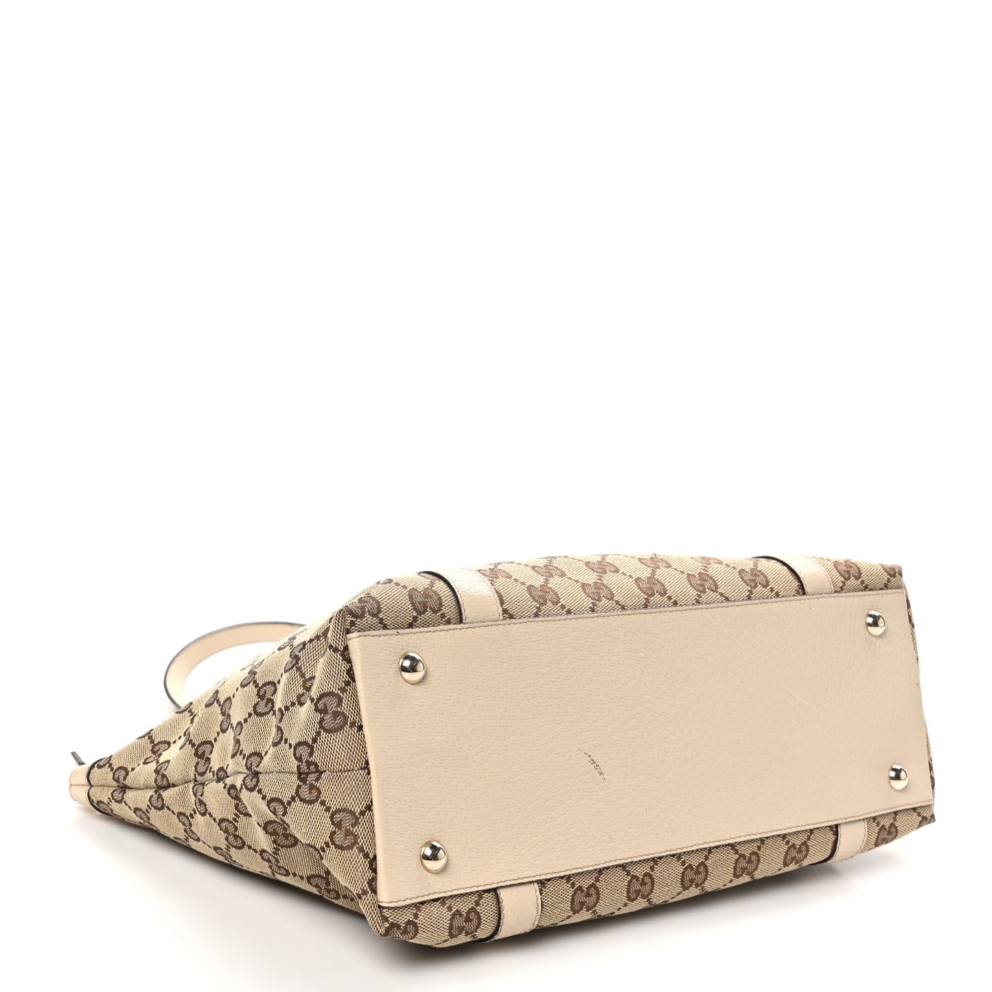 Monogram Medium Abbey Tote Off White
