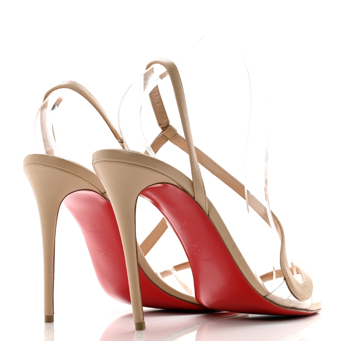Nappa Rosalie 100 Sandals 41 Nude