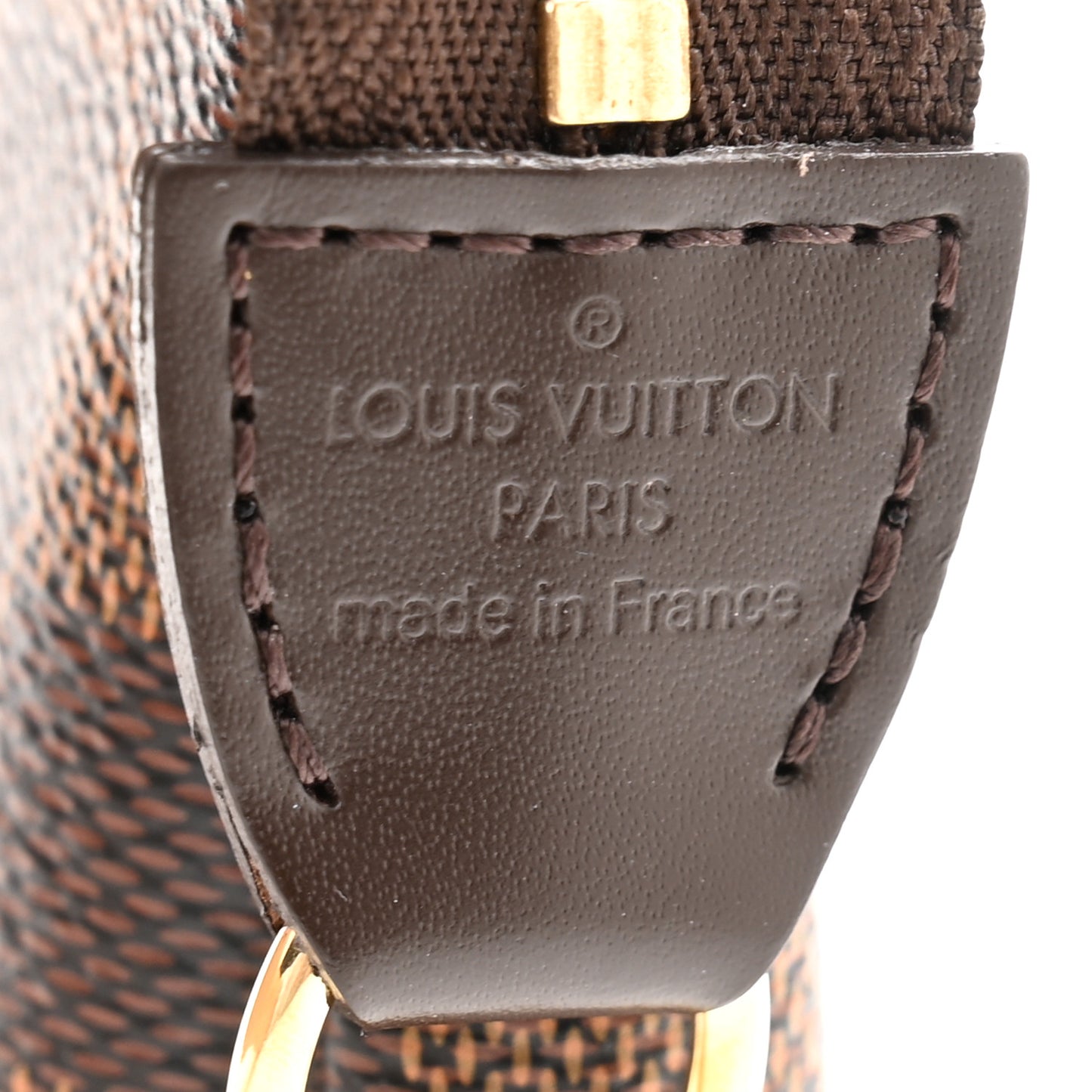 LOUIS VUITTON Damier Ebene Mini Pochette Accessories