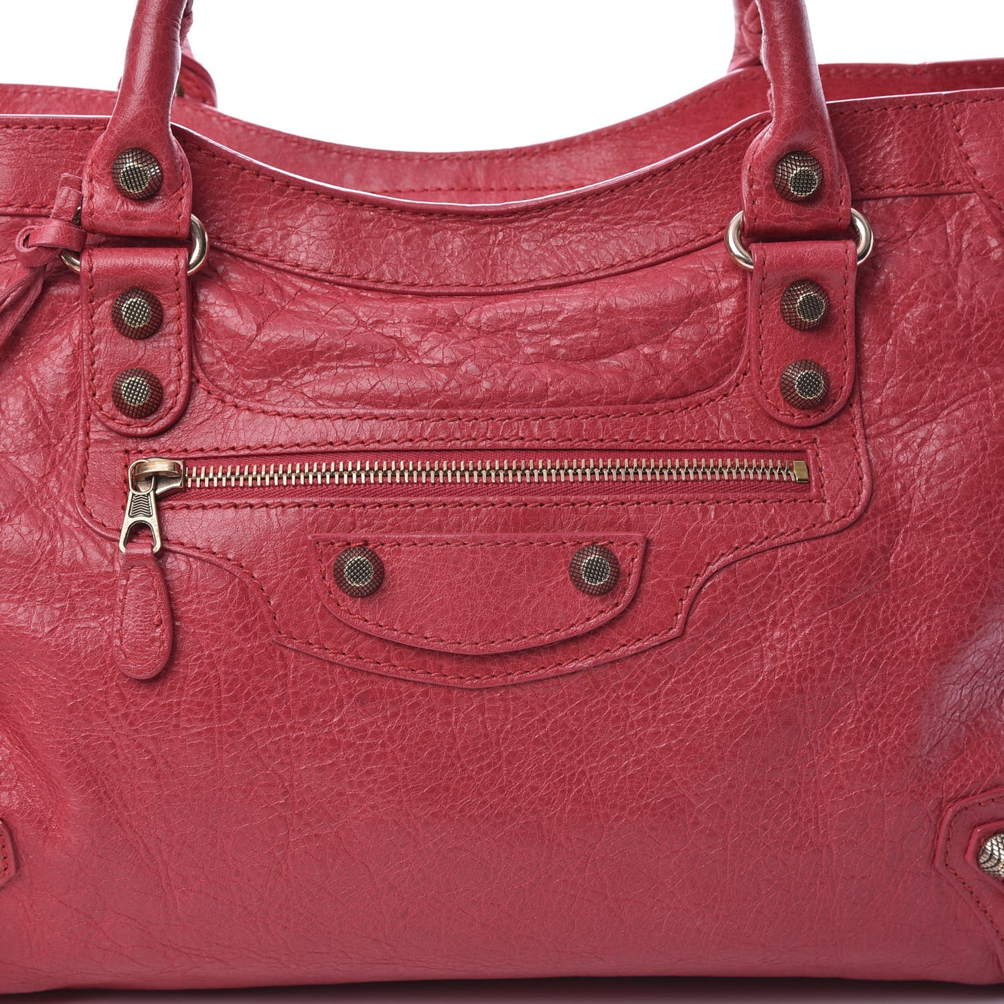 Agneau Giant 12 Gold Hardware City Rose Thulian