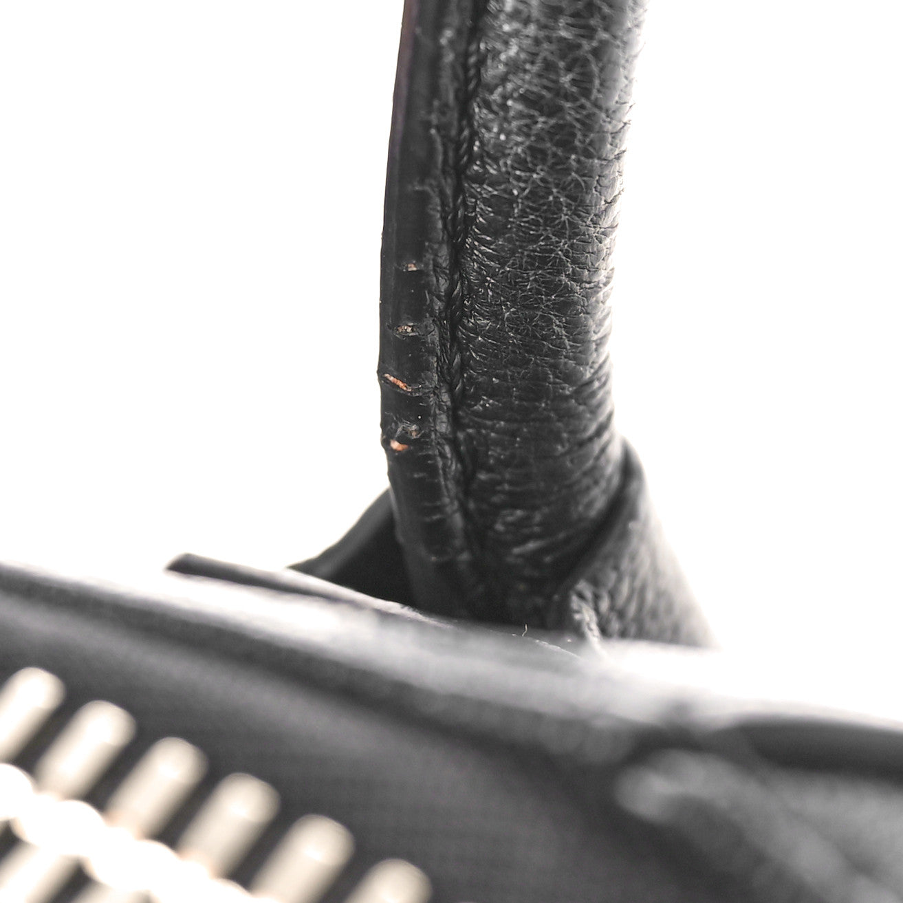 Sugar Goatskin Mini Antigona Black