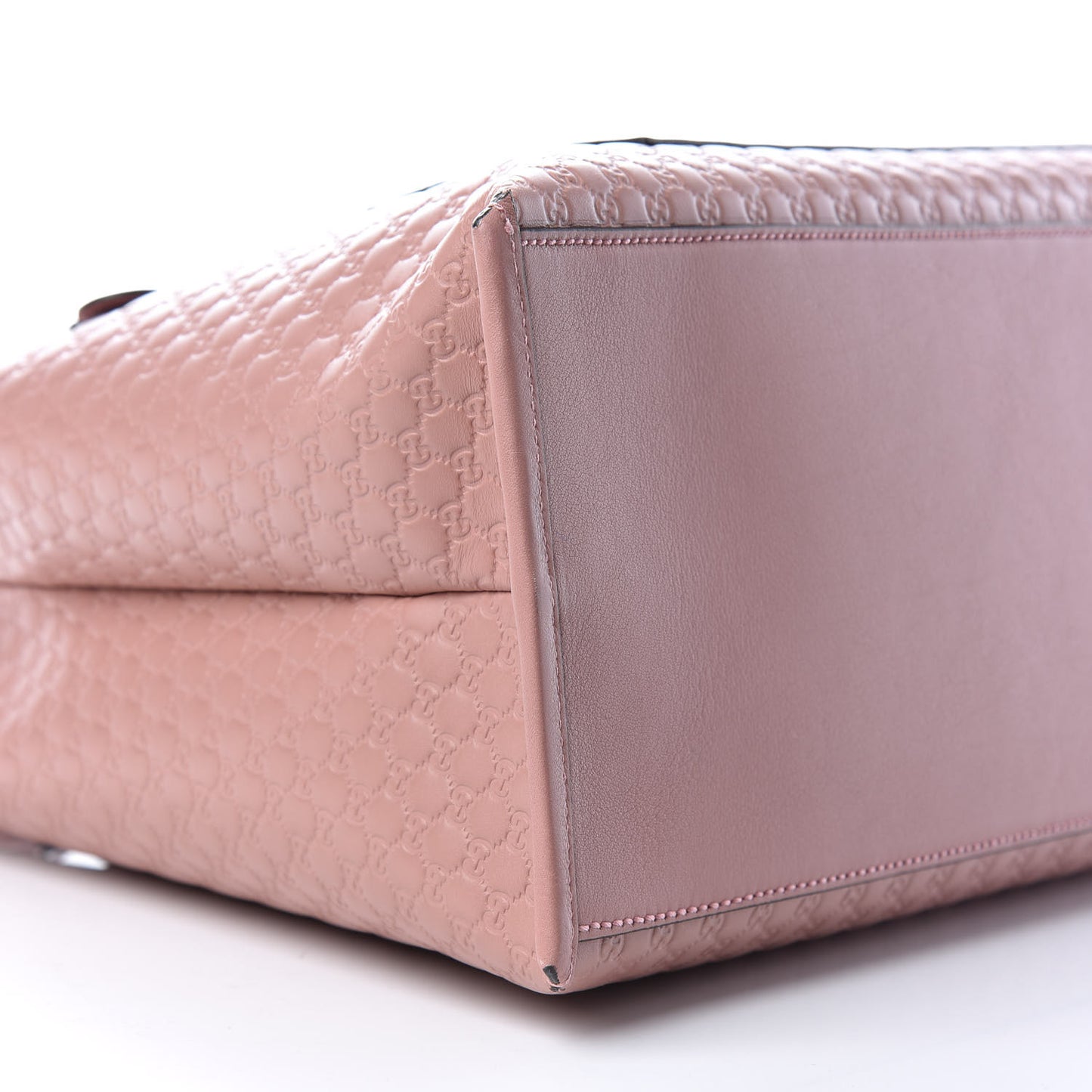 Soft Microguccissima Medium Tote Soft Pink