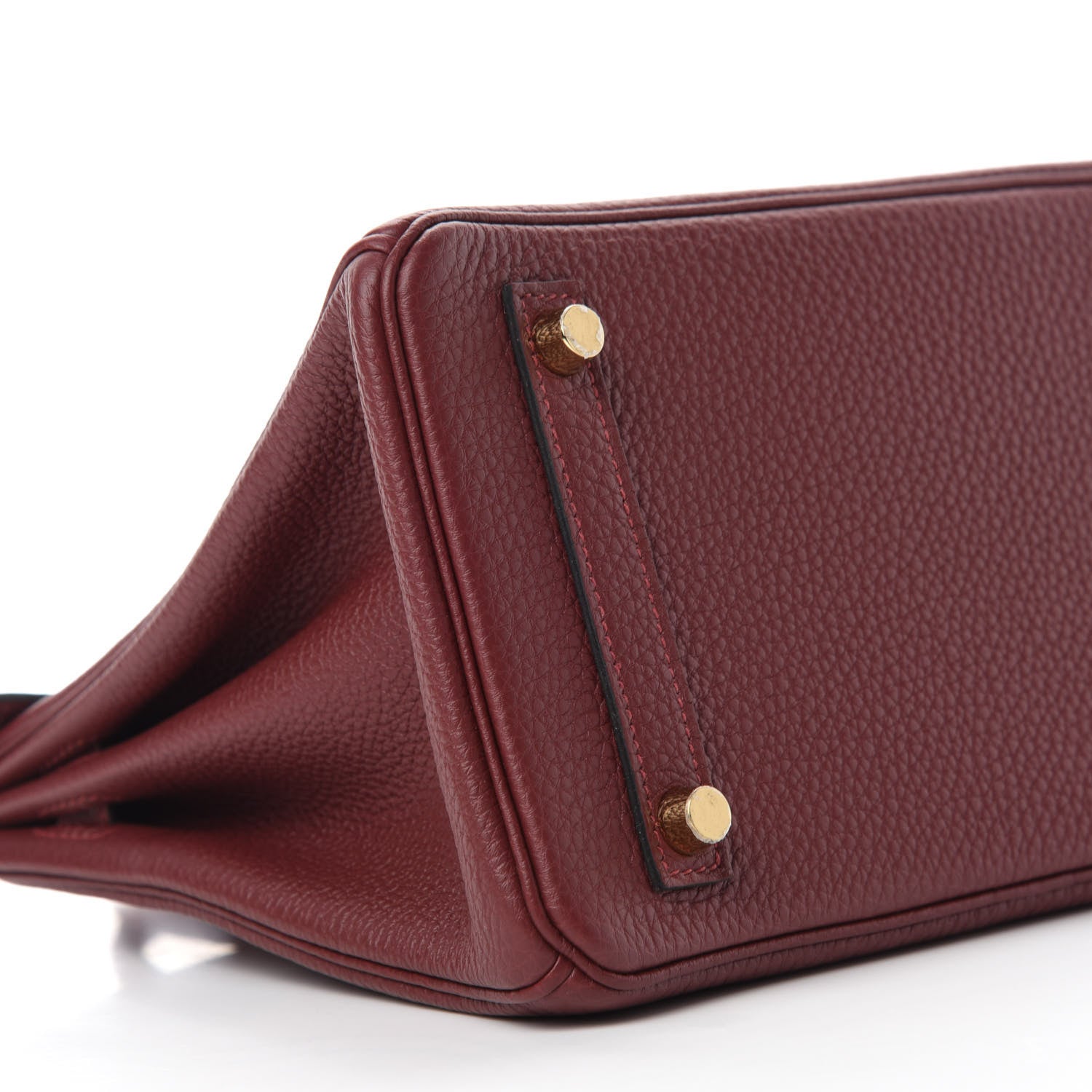 Hermes Togo Birkin 25 Rouge H 6 of 14