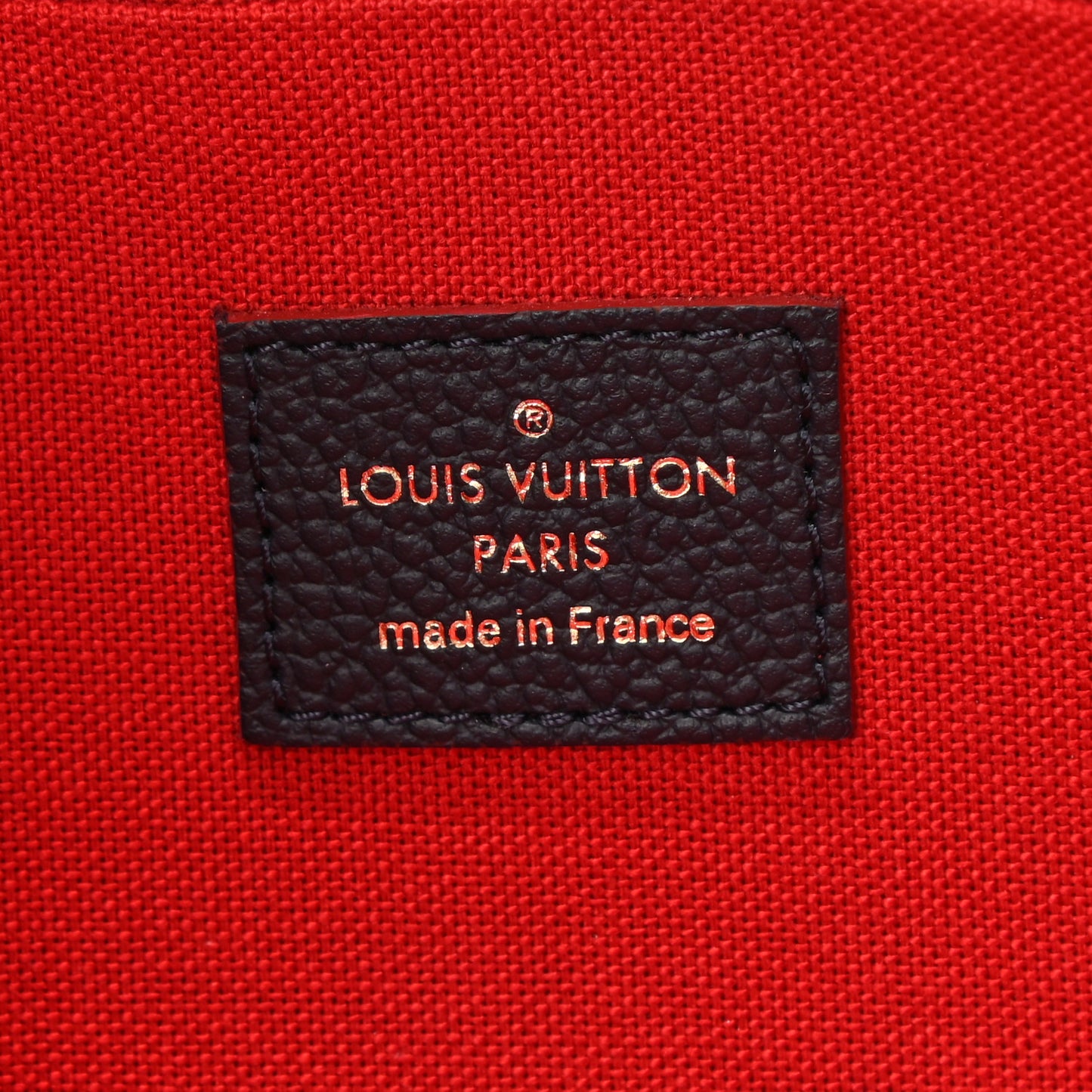 Empreinte Pochette Felicie Chain Wallet Marine Rouge