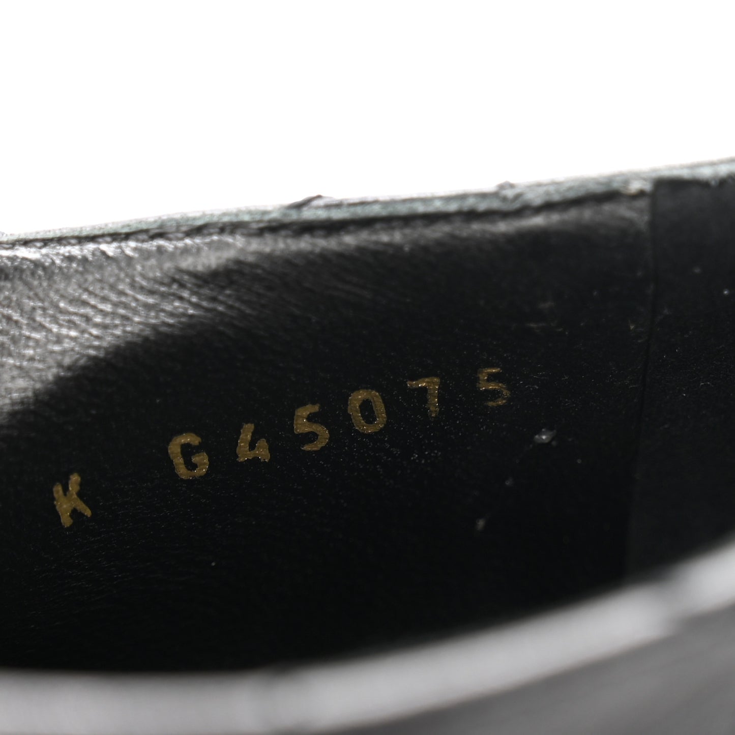 Calfskin Patent Stitched Cap Toe Lace Up Oxfords 37 Black