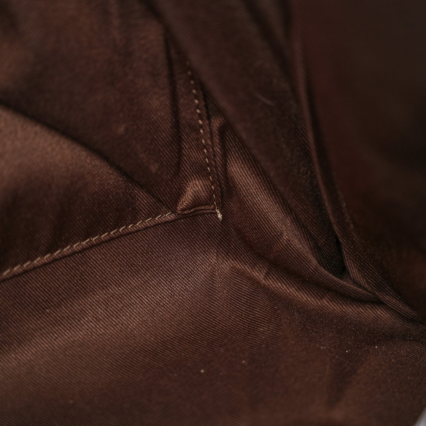 Vegan Leather Medium Shopping Bag Chocolate