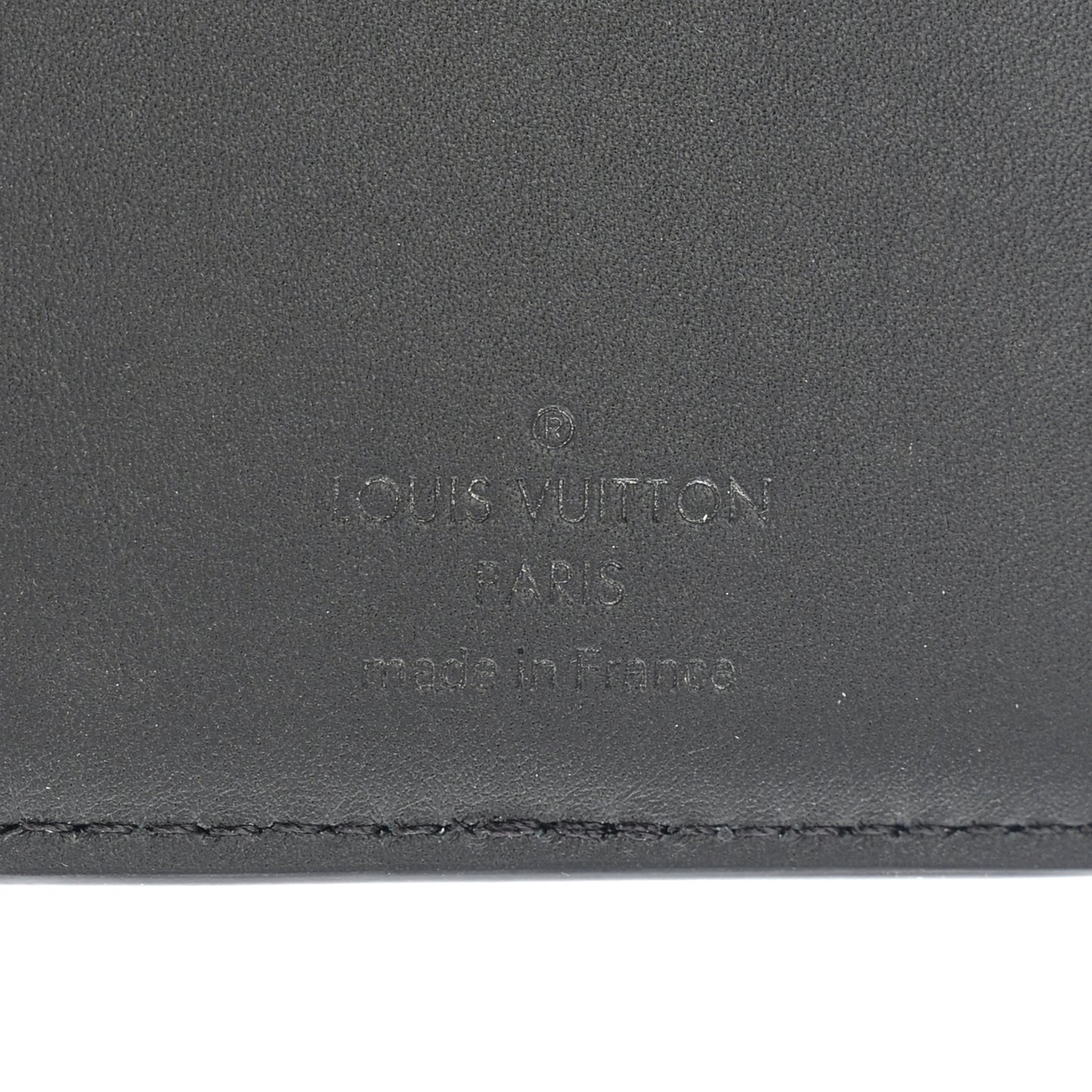 Calfskin Monogram Spotlight Pocket Orginizer Black Multicolor