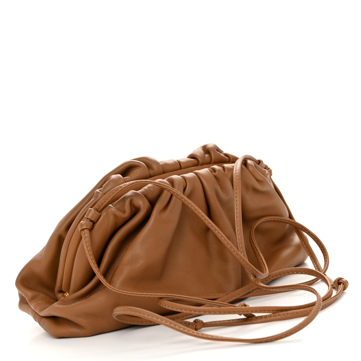 Butter Calfskin The Mini Pouch Cammello
