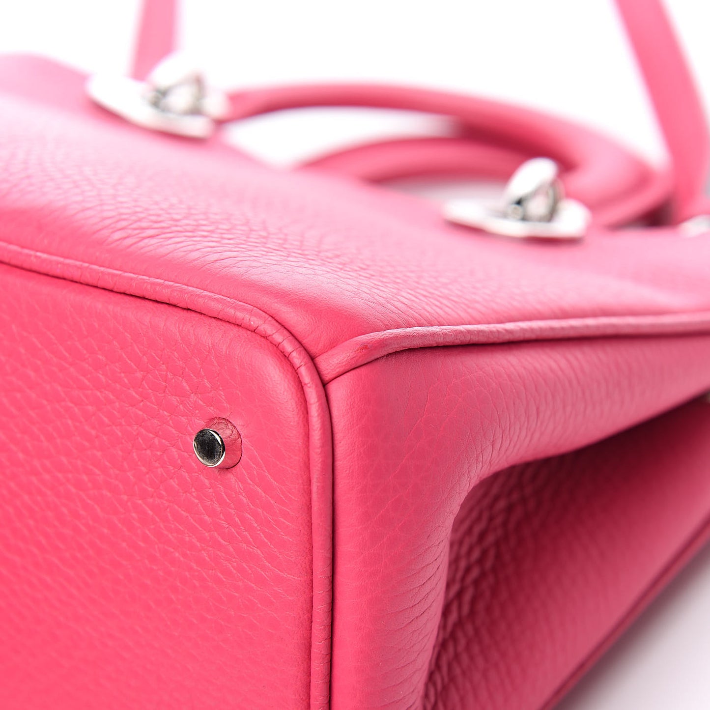 Bullcalf Small Diorissimo Tote Pink Red