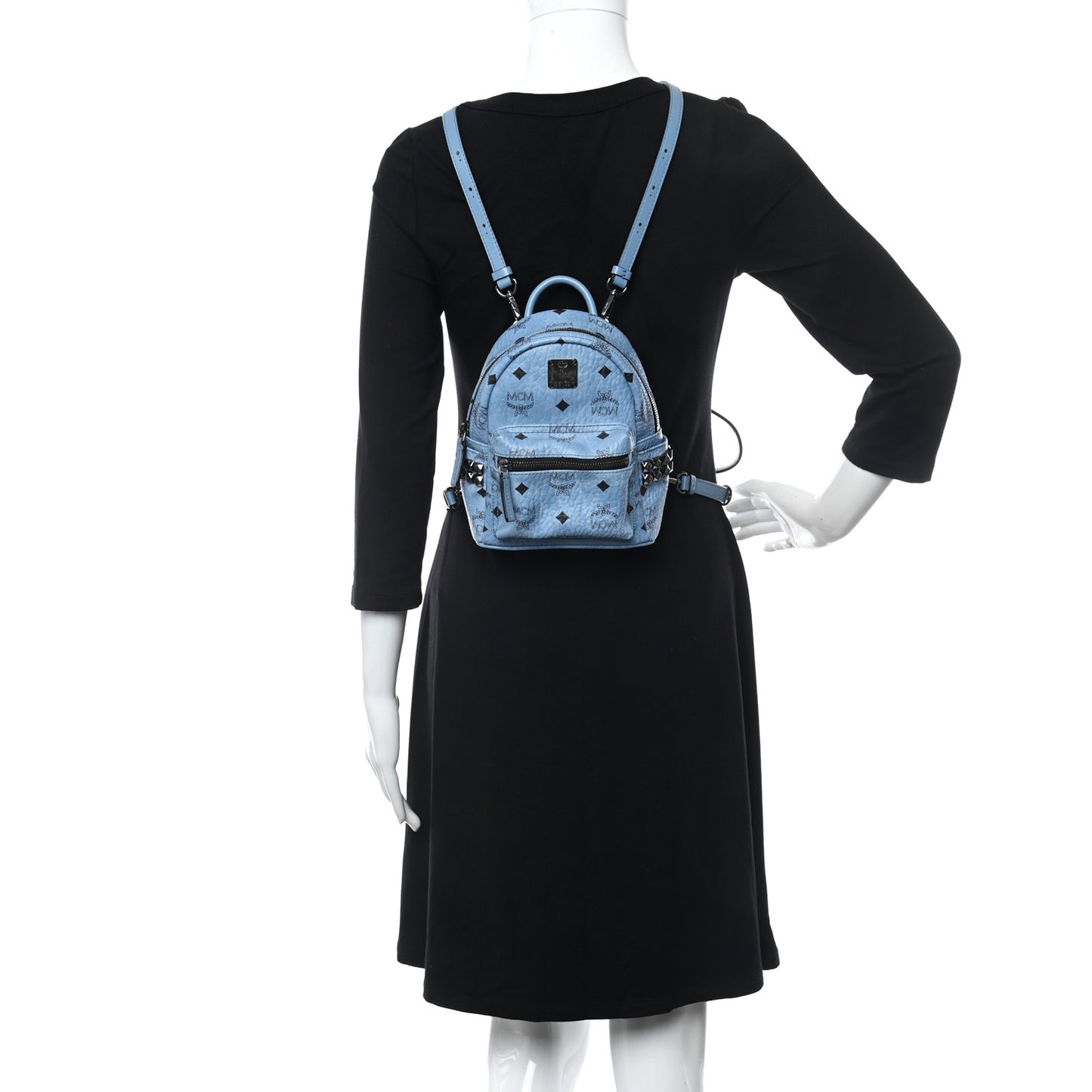 Visetos Side Stud X-Mini Stark Bebe Boo Backpack Blue