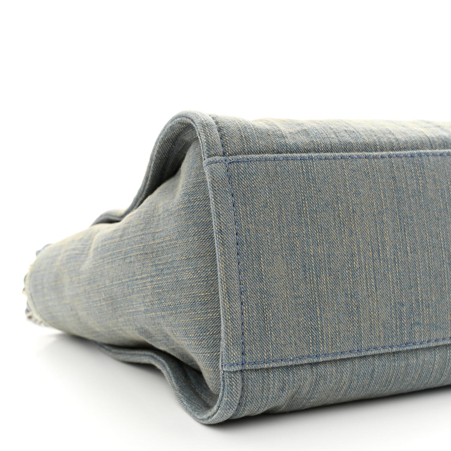 Denim Small Deauville Tote Light Blue