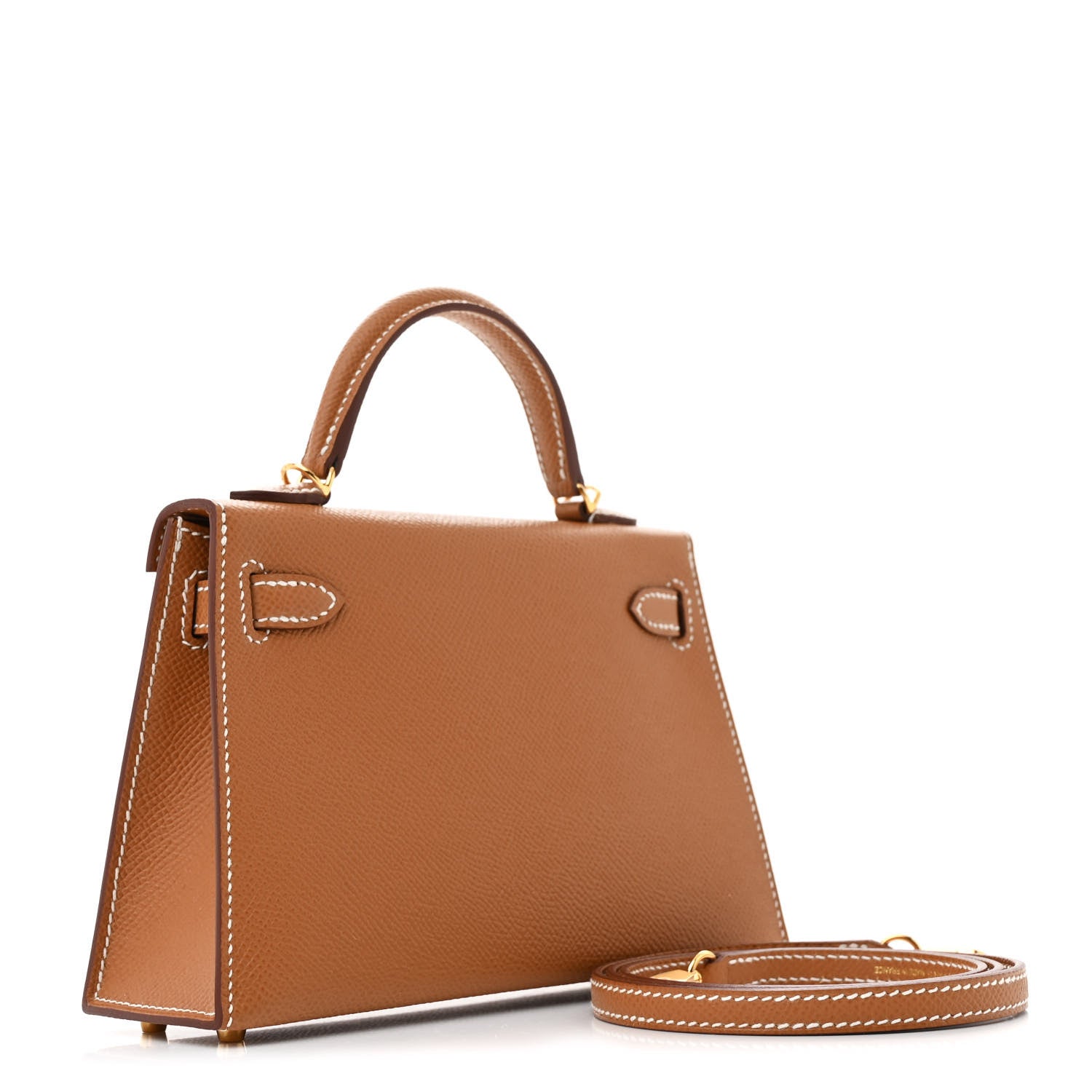 Hermes Epsom Mini Kelly Sellier 20 Gold 3 of 10