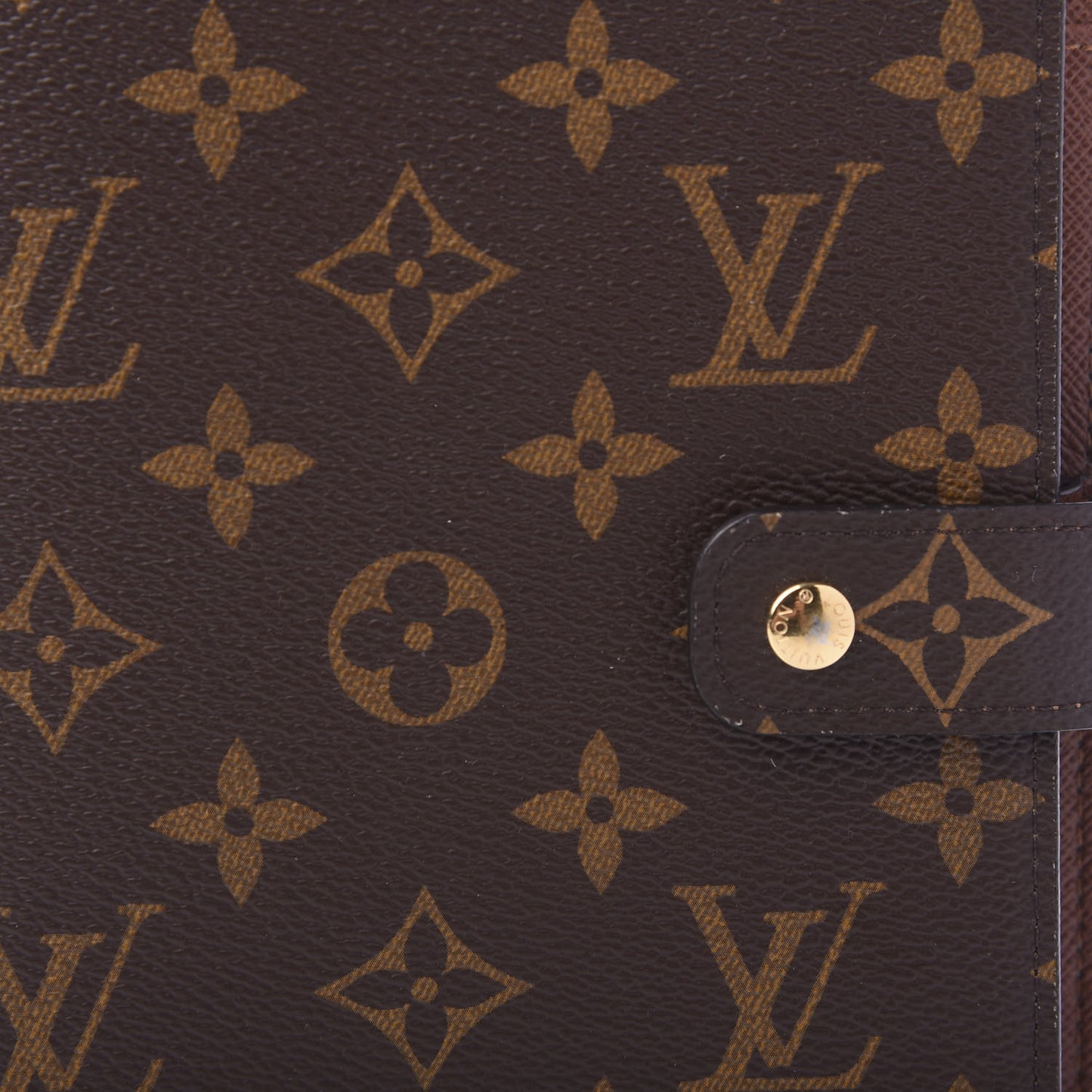 Monogram Medium Ring Agenda Cover