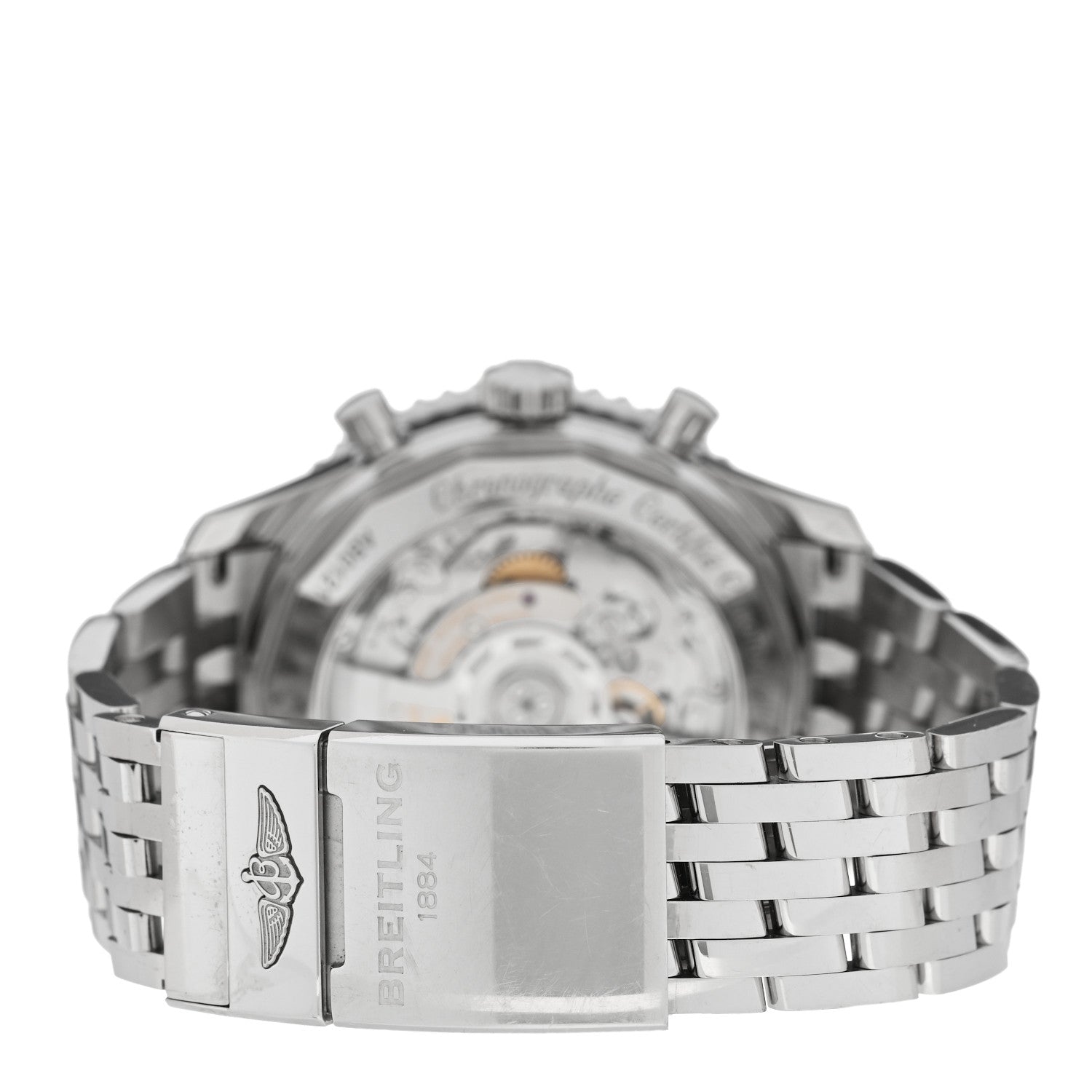 Breitling Stainless Steel 42mm Navitimer Chronograph Automatic Watch White AB0121 3 of 4