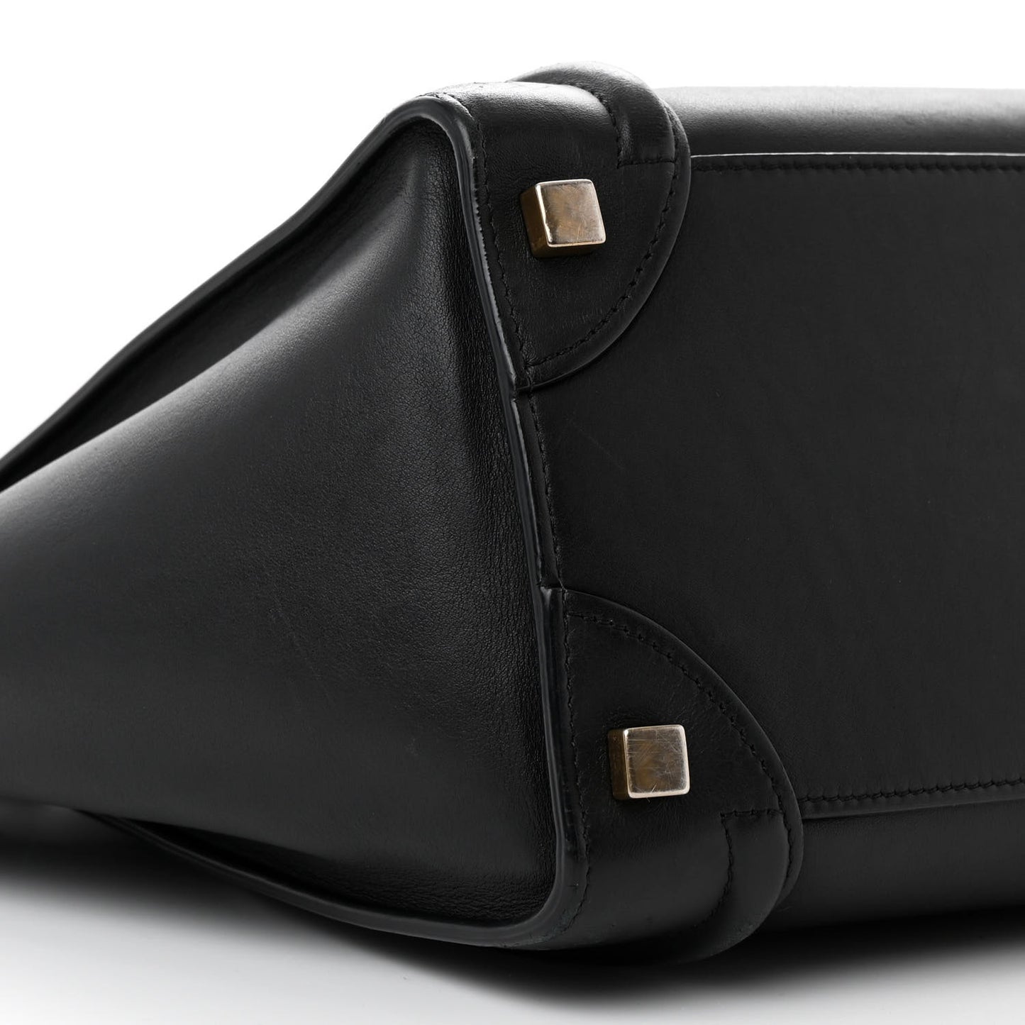 Smooth Calfskin Micro Luggage Black
