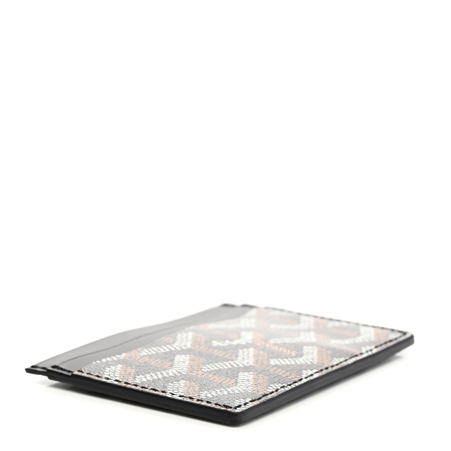 Goyard Goyardine Saint Sulpice Card Holder Black 4 of 7