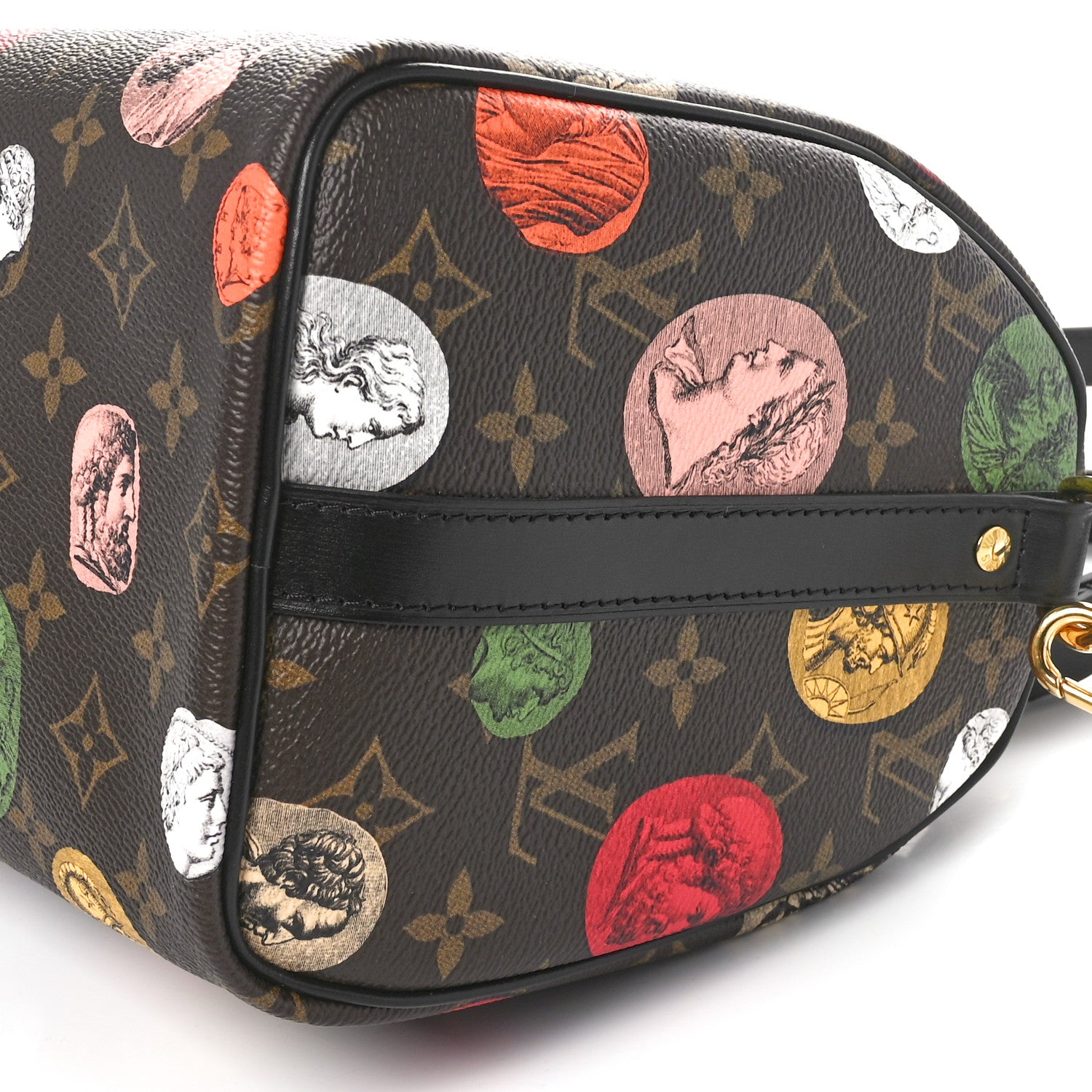 Louis Vuitton X FORNASETTI Monogram Cameo Speedy Bandouliere 25 9 of 10