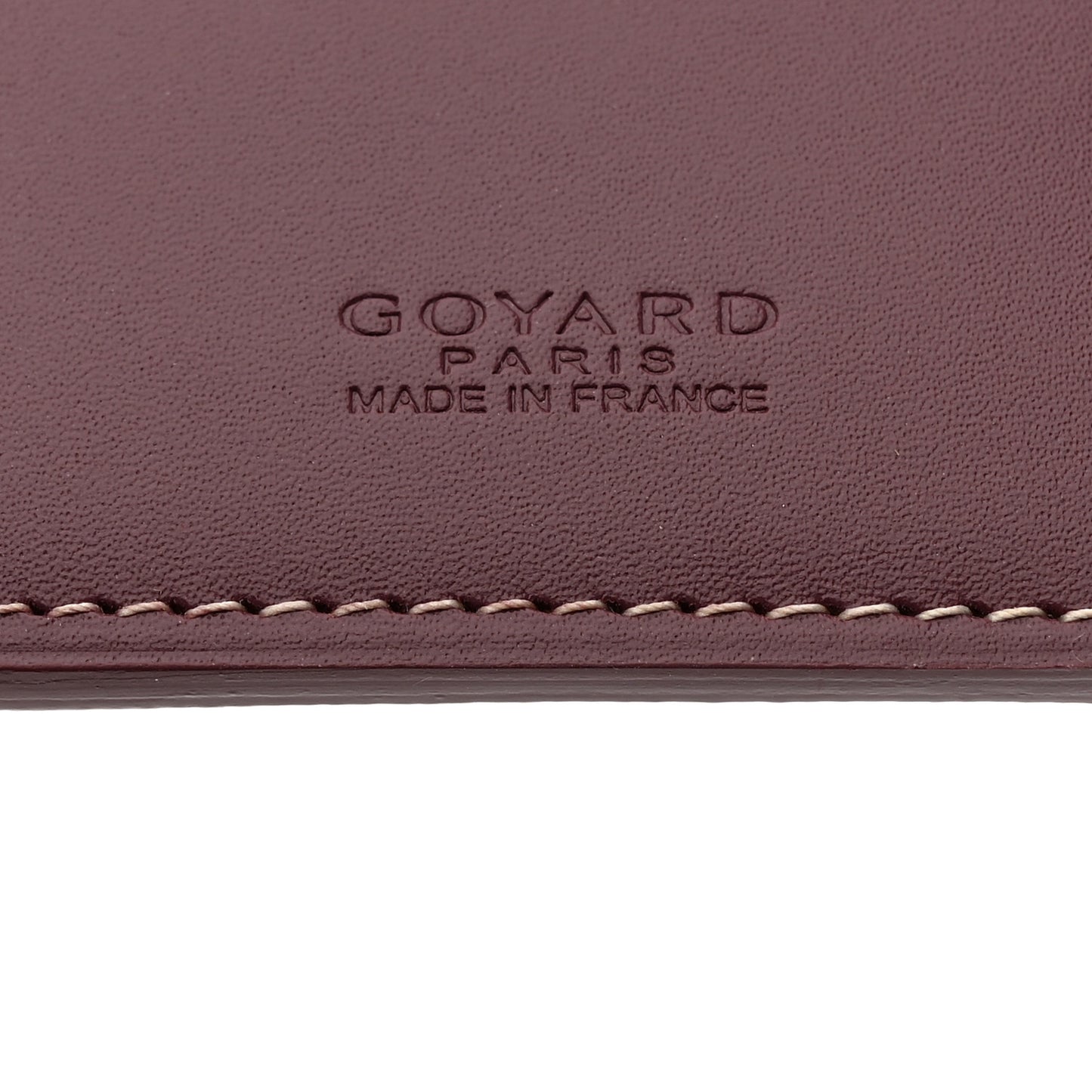 Goyardine Saint Roch Wallet Burgundy