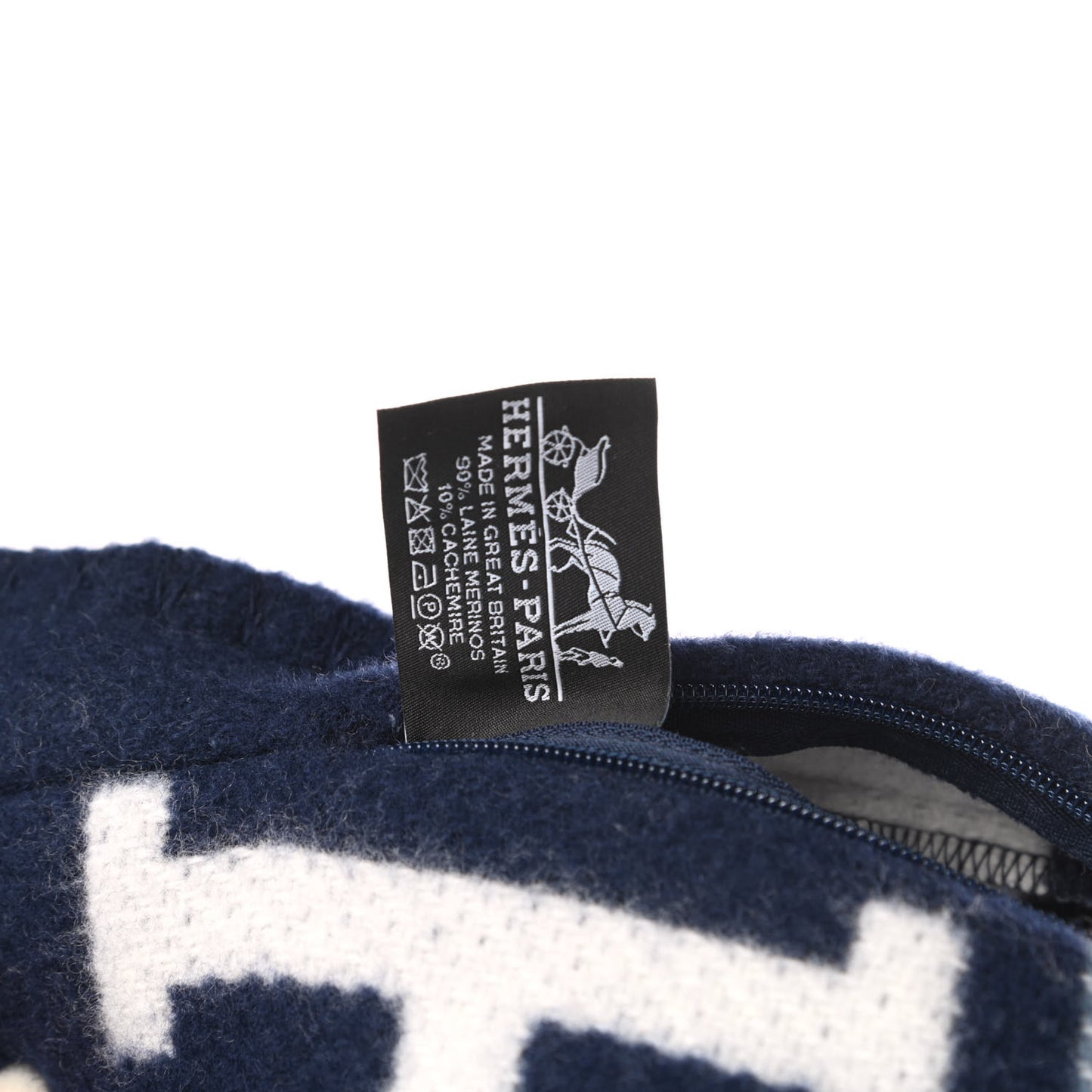 Wool Cashmere Avalon III Pillow PM Ecru Caban