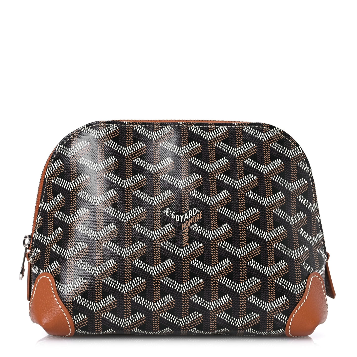 Goyardine Vendome Toiletry Pouch Black Gold