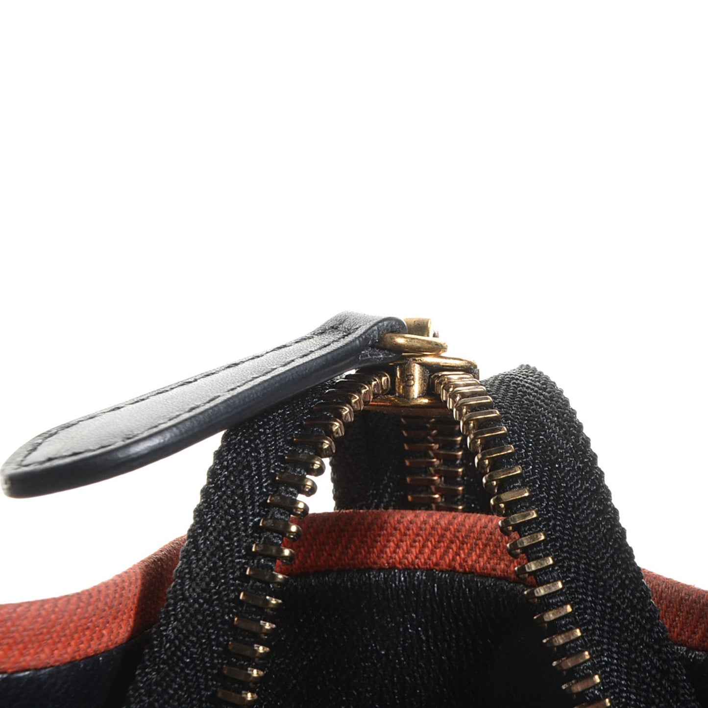 Canvas Smooth Calfskin Micro Tri-Color Luggage Natural