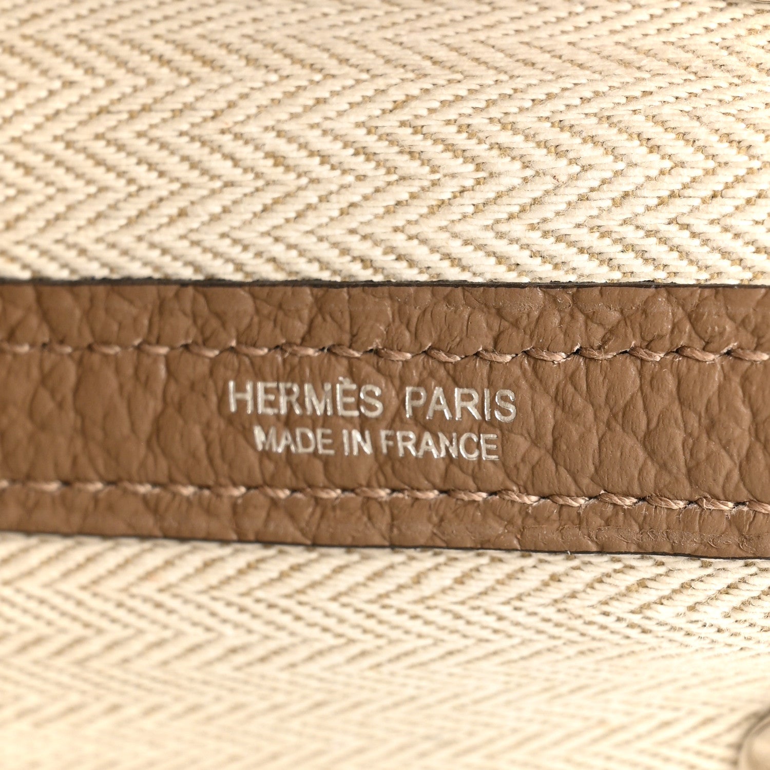 Hermes Vache Country Garden Party 30 TPM Beige De Weimar 6 of 12