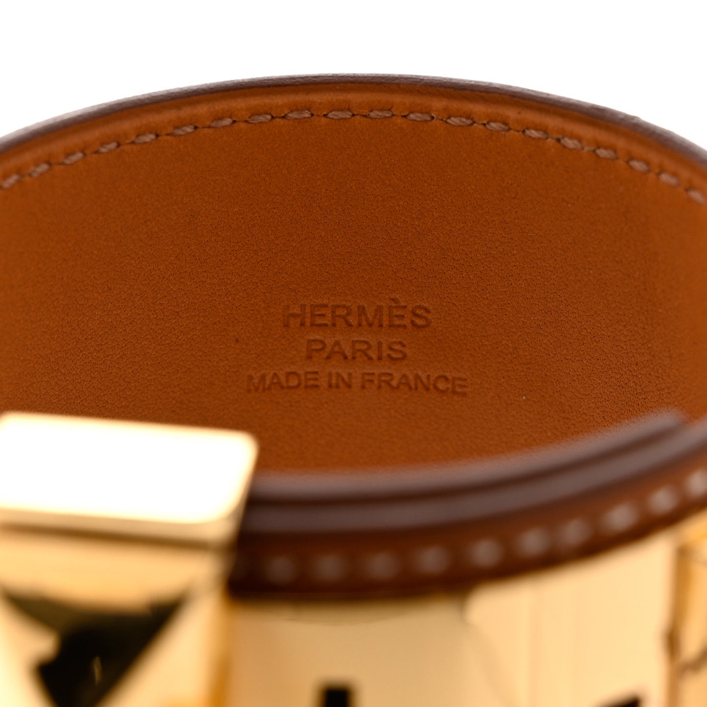 Barenia Collier de Chien CDC Bracelet S Fauve