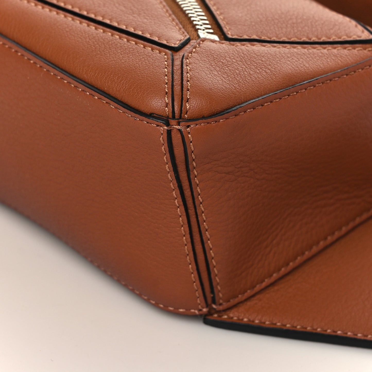 Calfskin Mini Puzzle Bumbag Tan