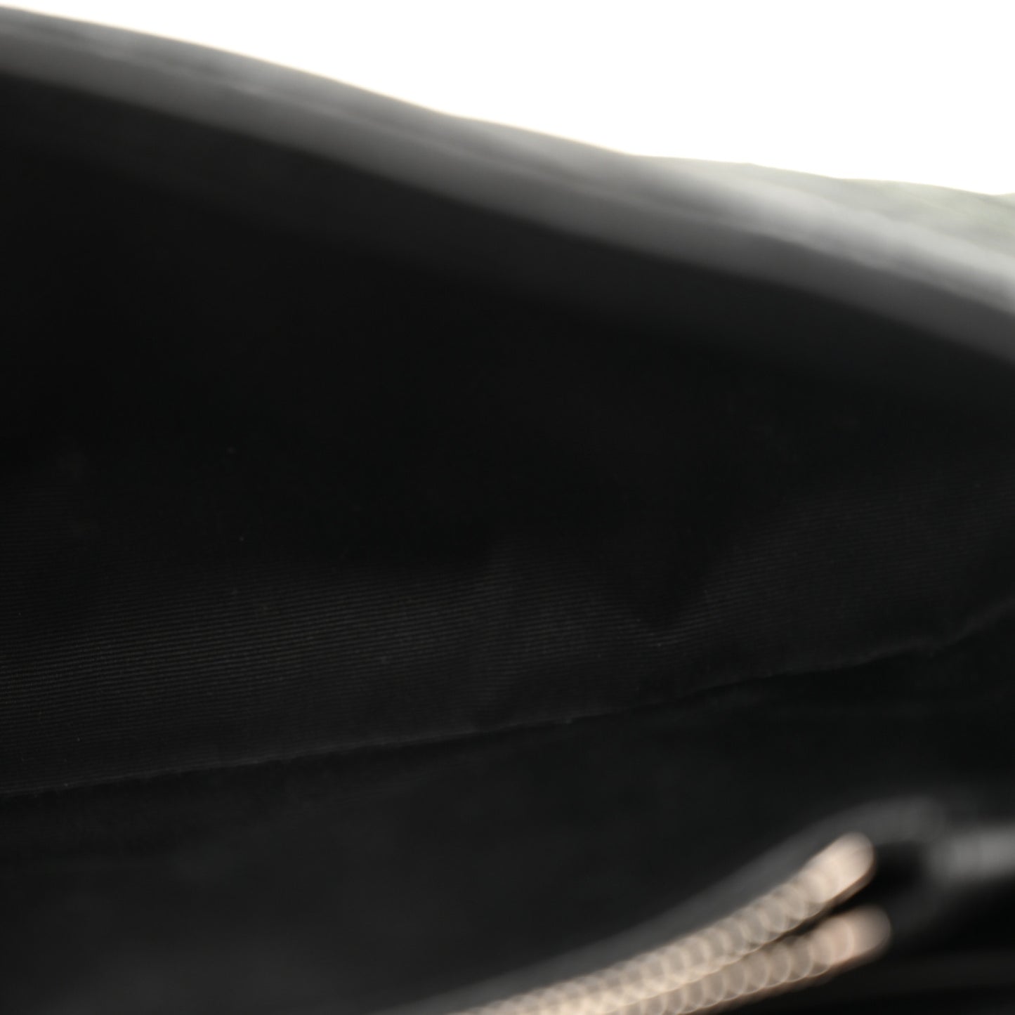 Suede Calfskin Y Quilted Monogram Small Loulou Chain Satchel Black