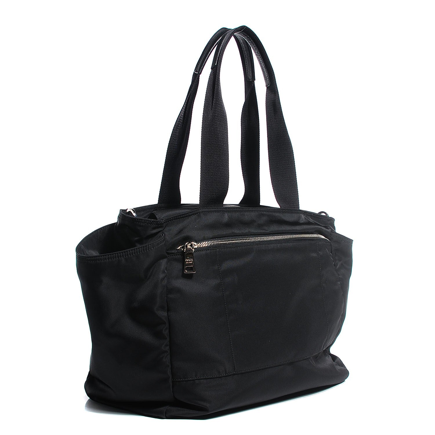 Prada Nylon Vela Baby Bag Black 3 of 11