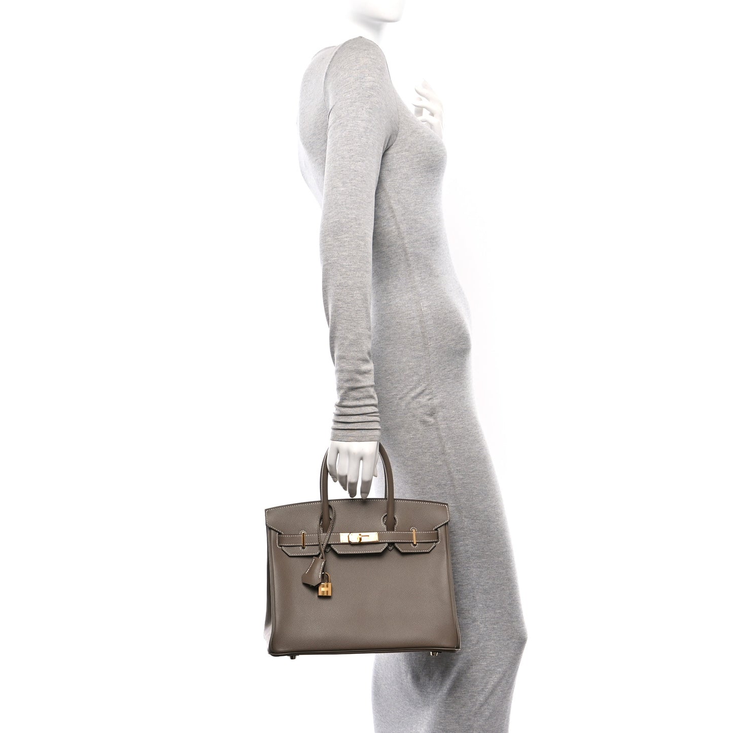 Epsom Birkin 30 Etoupe