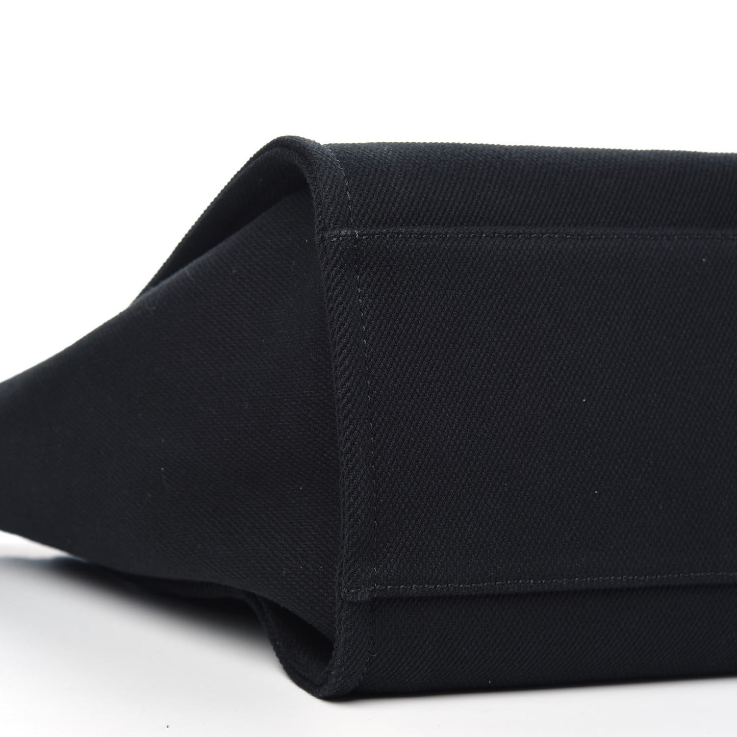 Canvas Pearl Medium Deauville Tote Black