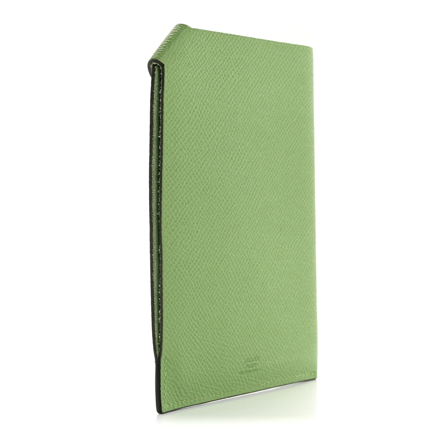 Epsom Tarmac Dot PM Passport Holder Vert Criquet Bleu Brume
