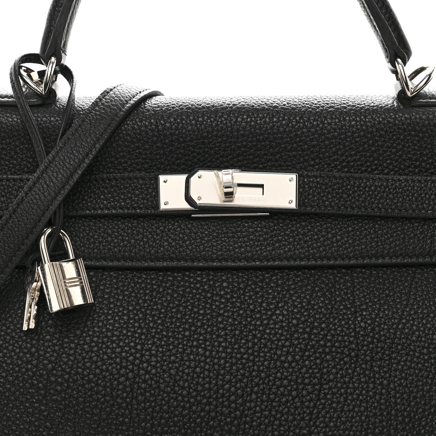 Hermes Togo Kelly Retourne 32 Black 7 of 12
