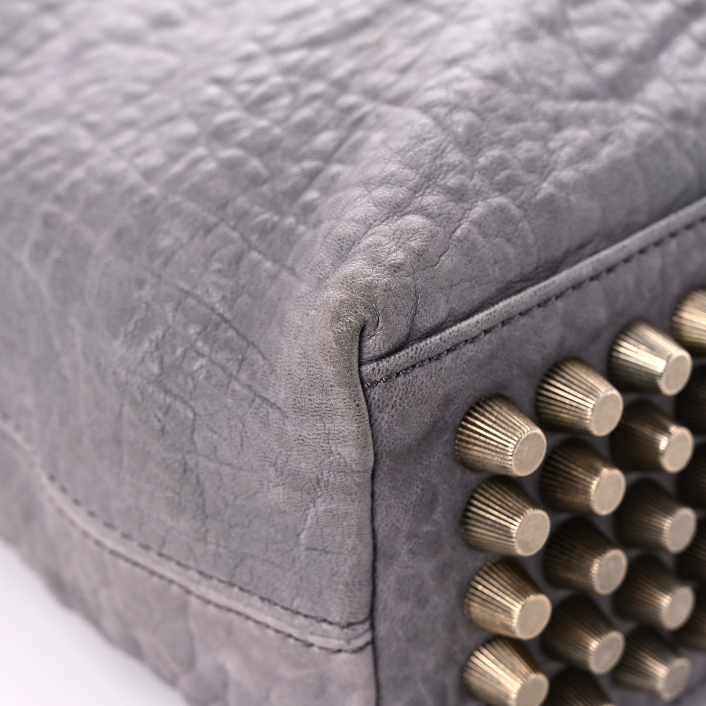 Pebbled Lambskin Darcy Hobo Pale Gold Hardware
