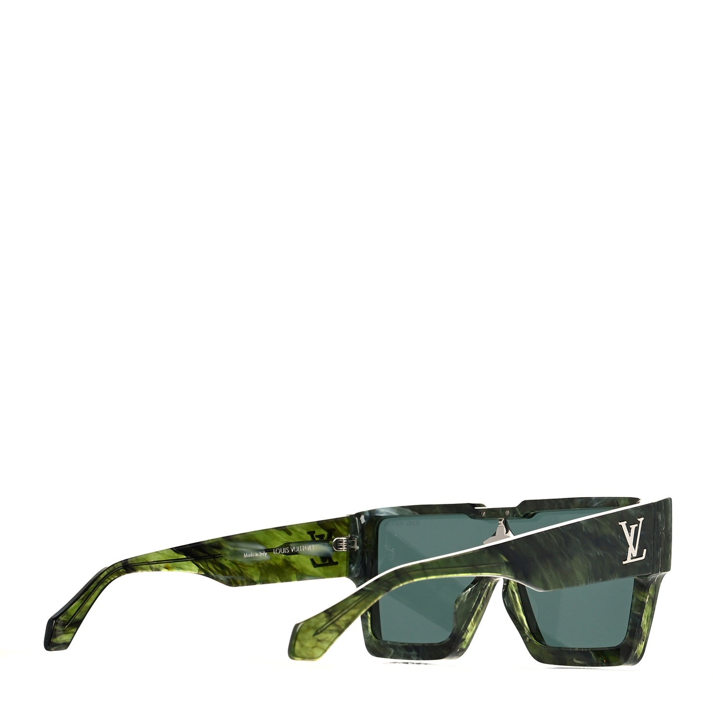 Acetate Marble Effect Swarovski Cyclone Sunglasses Z1552W Green