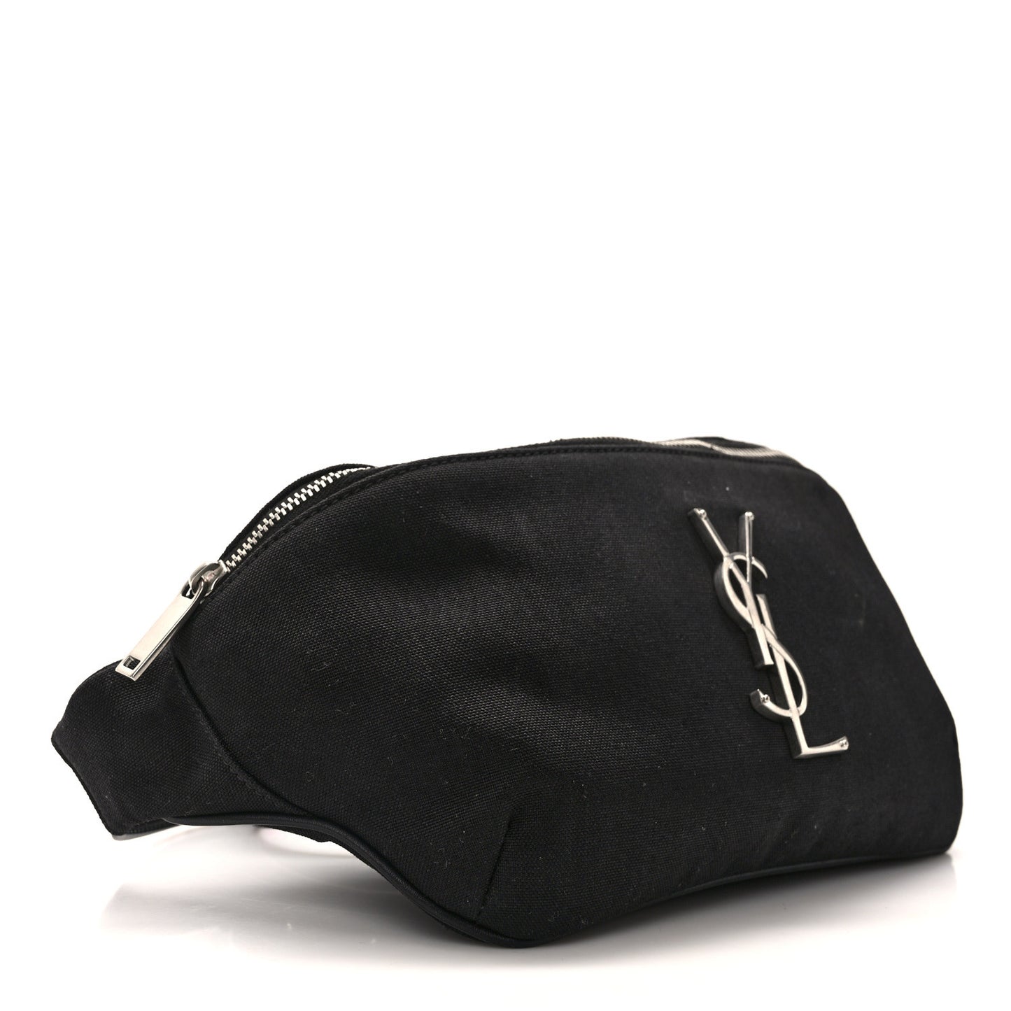 Canvas Monogram Belt Bag Black