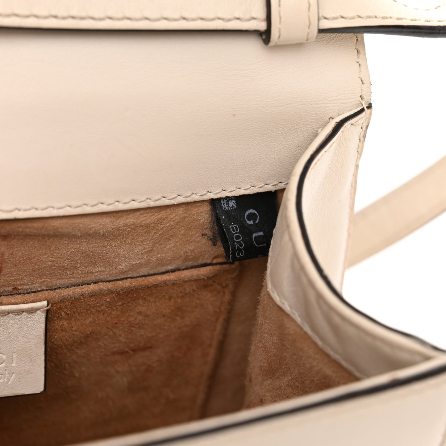 Calfskin Mini Sylvie Top Handle Bag White